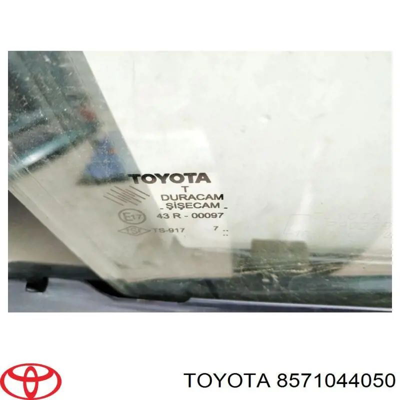 Двигун стеклопод'емника двері задньої, правої Toyota 8571044050