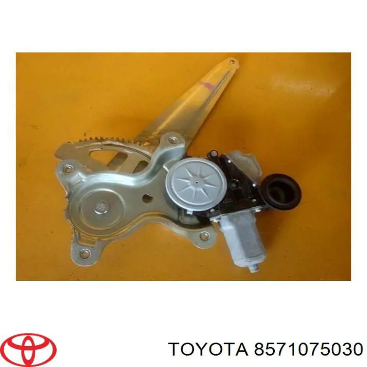 8571075030 Toyota Моторчик склопідйомника двері задніх, лівих