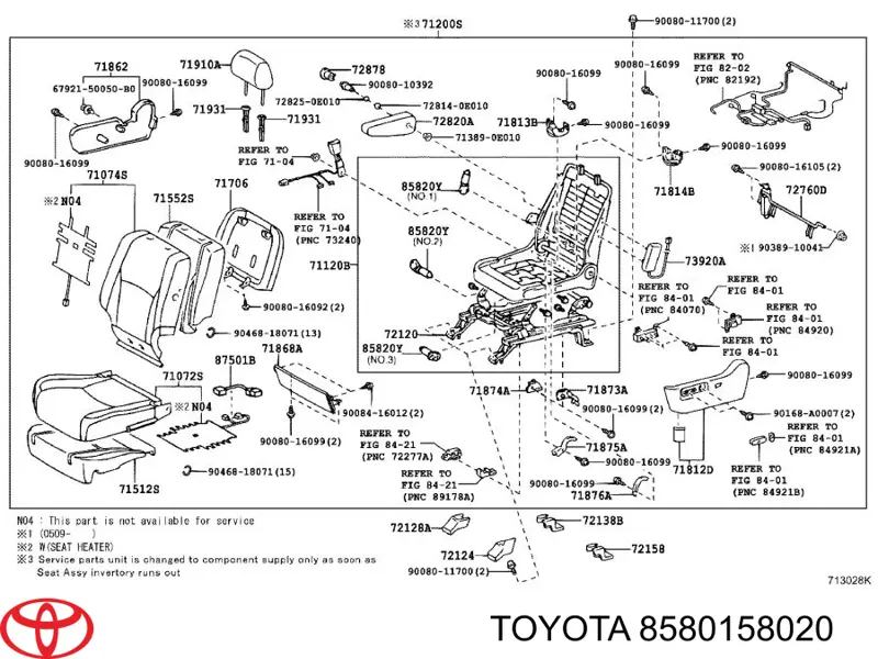 8580158020 Toyota 