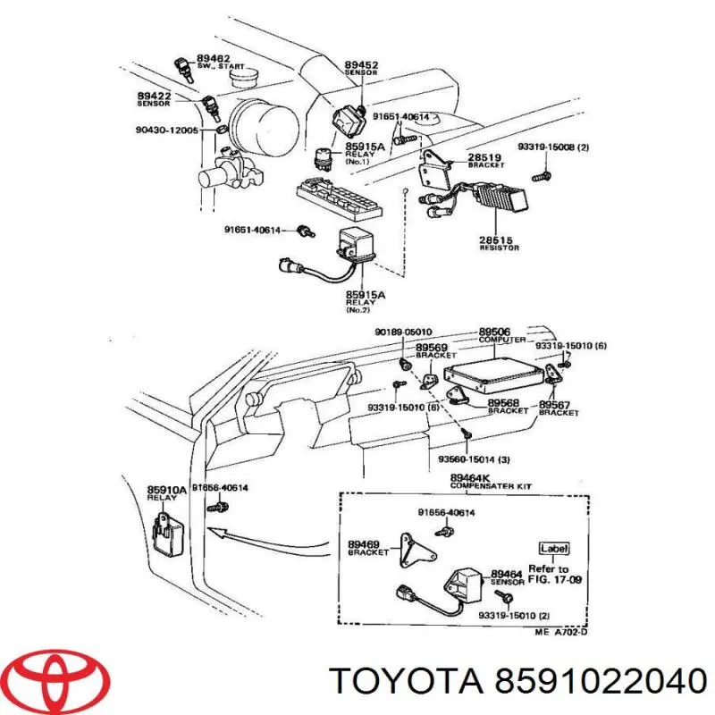 8591022040 Toyota 