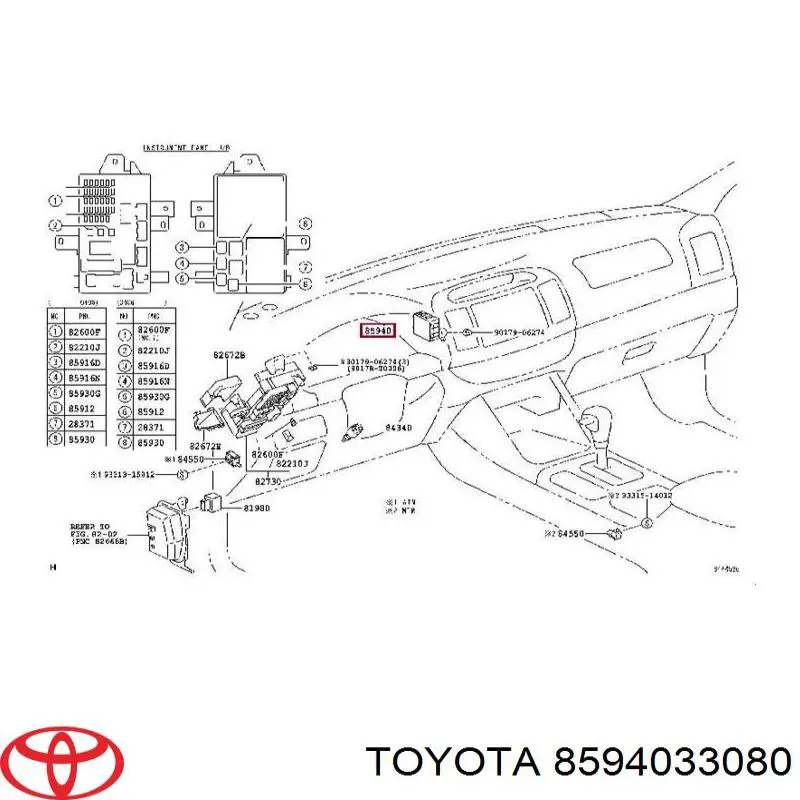  Реле двірників Toyota Camry 5