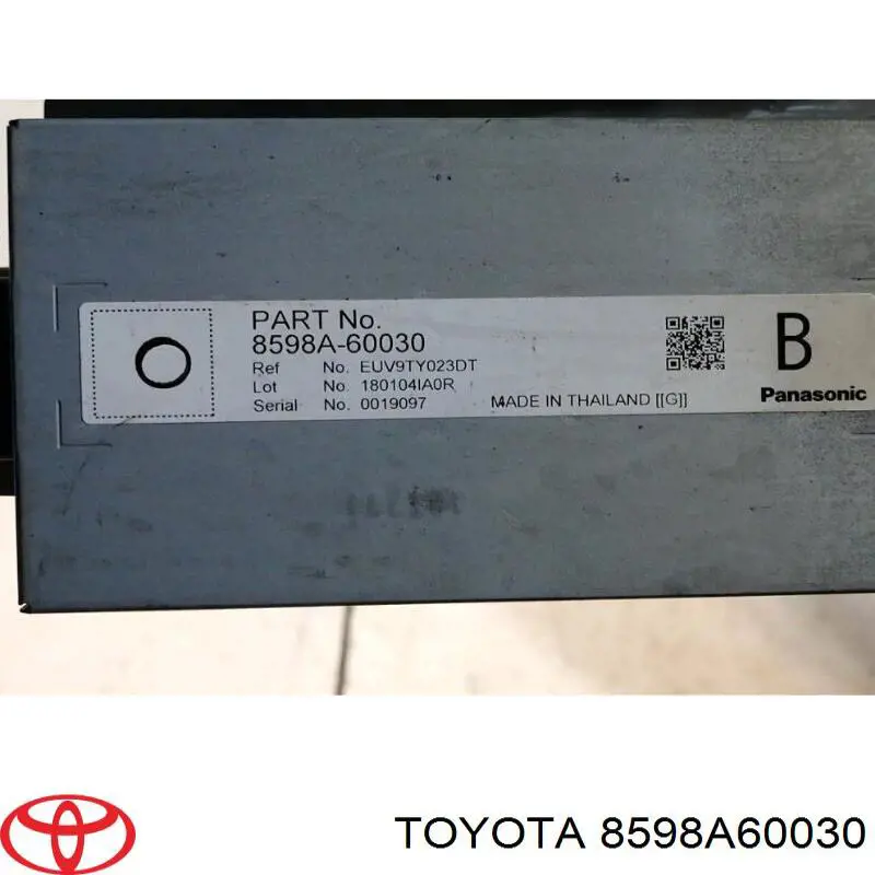  Toyota 8598A60030 ціна, від 226.78 USD