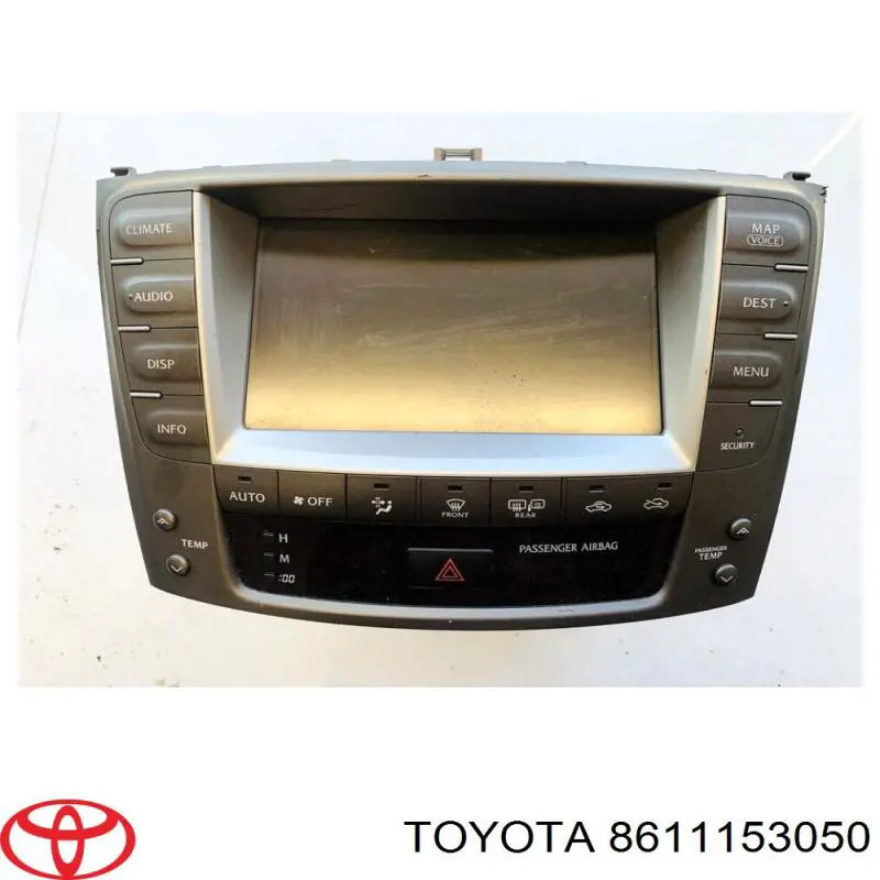 Дисплей бортового комп'ютера Toyota 8611153050 ціна, від 141.08 USD