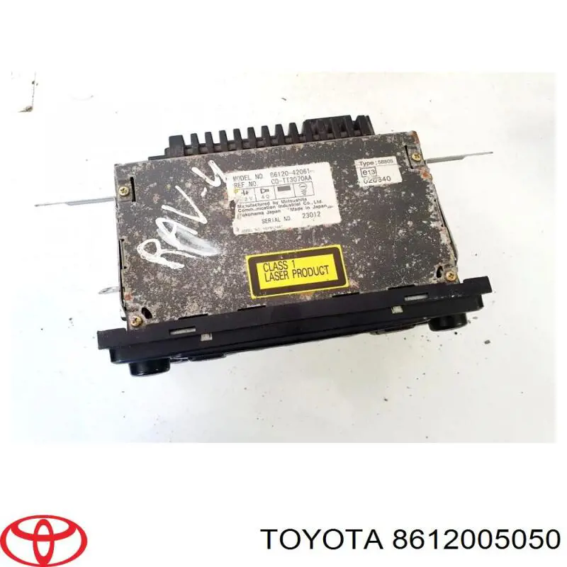 Магнітола 8612005050 Toyota