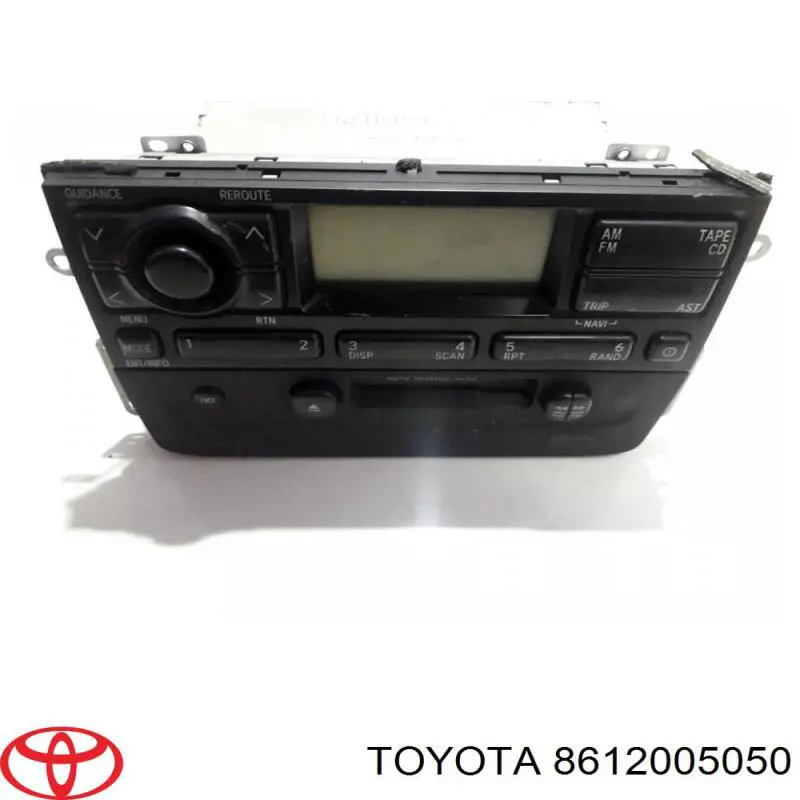 8612005050 Toyota Магнітола (радіо AM/FM)
