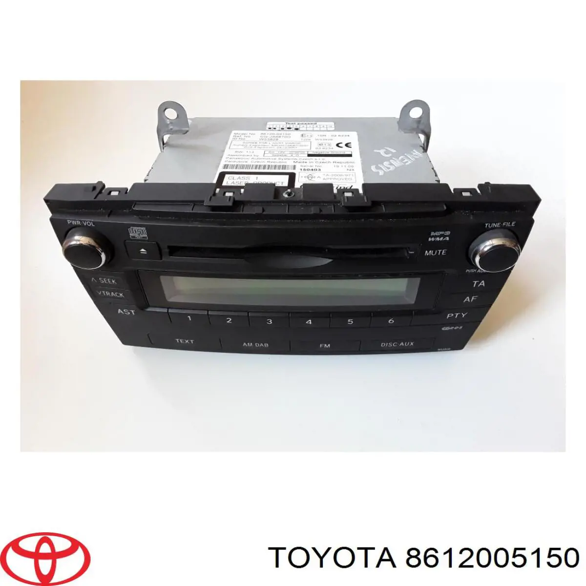 Купити 8612005150 Toyota Магнітола