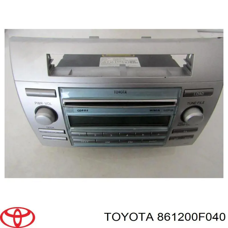 861200F040 Toyota Магнітола (радіо AM/FM)