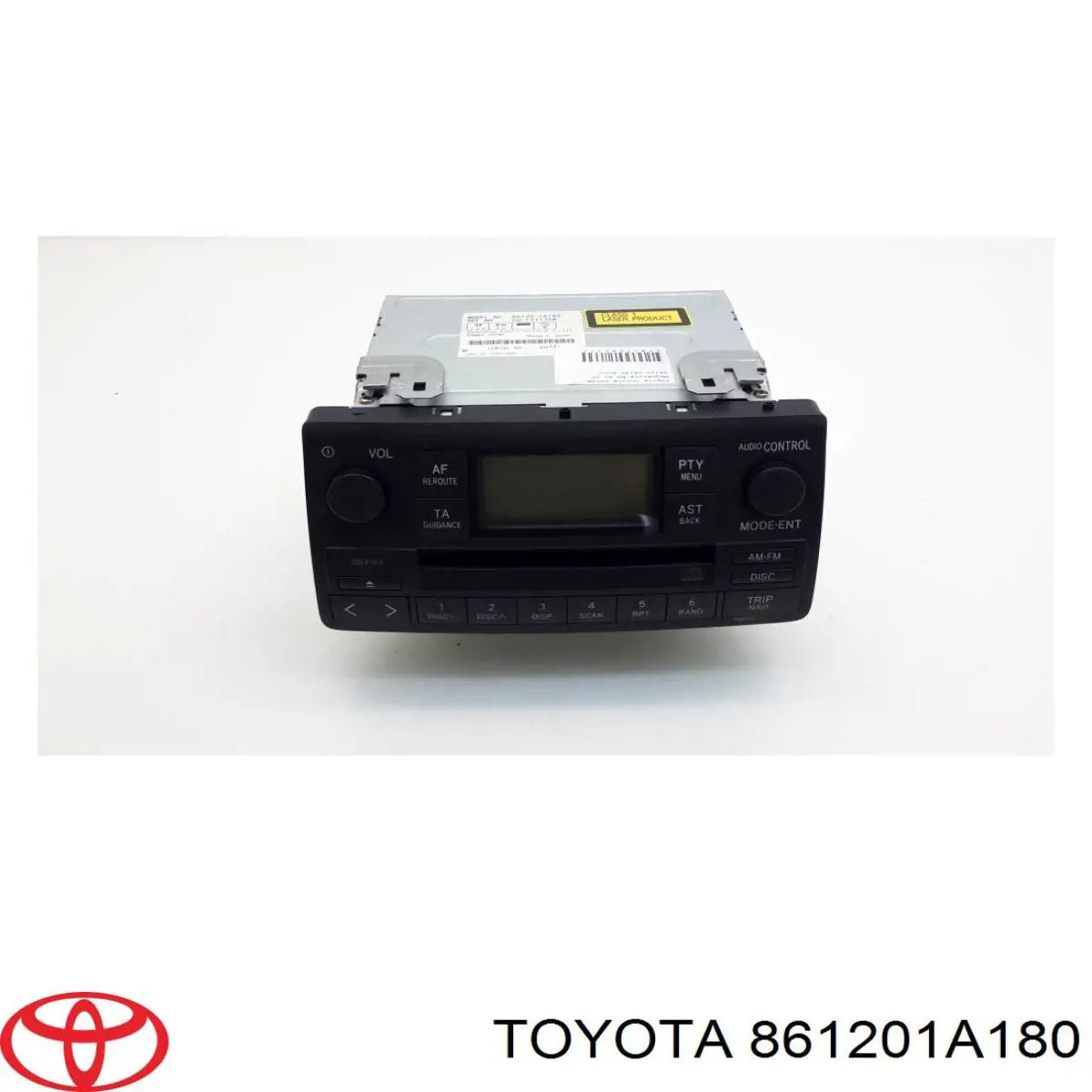Магнітола (радіо AM/FM) Toyota 861201A180 ціна, від 46.28 USD