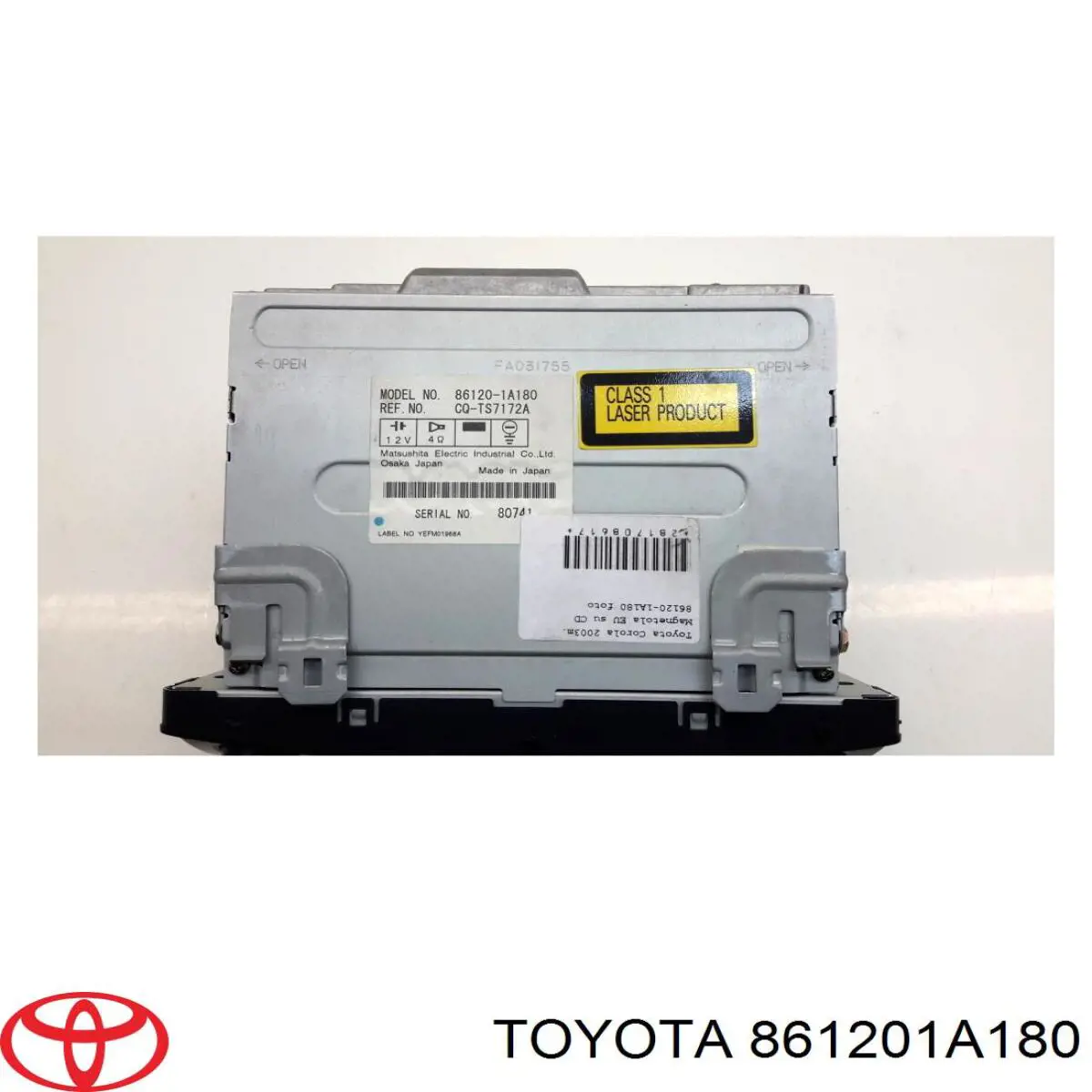 Купити 861201A180 Toyota Магнітола
