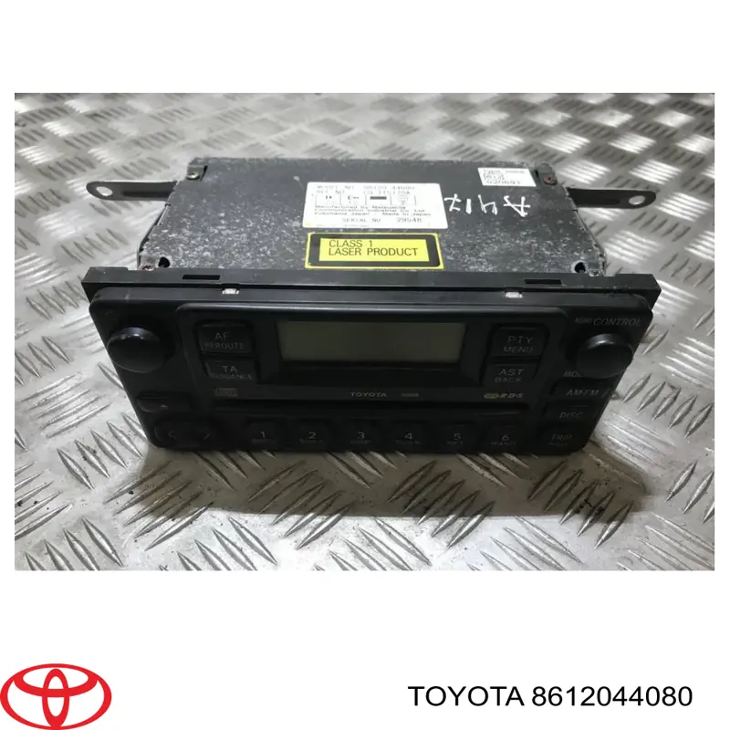 Магнітола (радіо AM/FM) Toyota 8612044080 ціна, від 63.33 USD