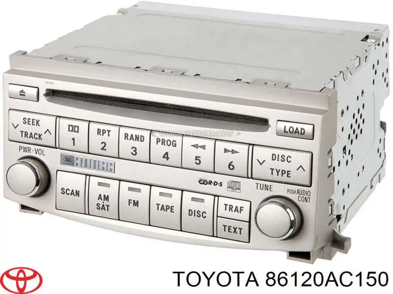 86120AC150 Toyota Магнітола (радіо AM/FM)