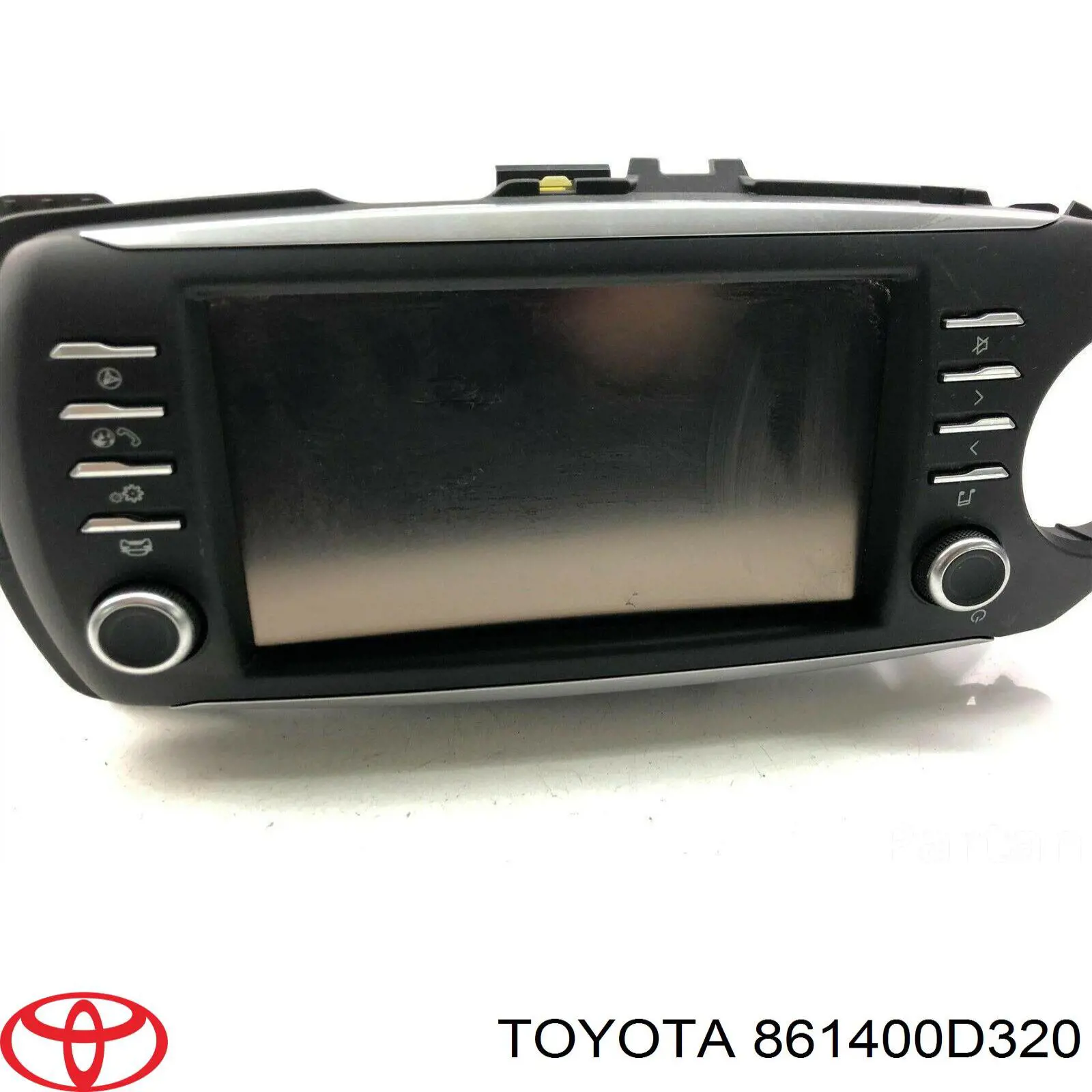 Дисплей бортового комп'ютера Toyota 861400D320 ціна, від 133.58 USD