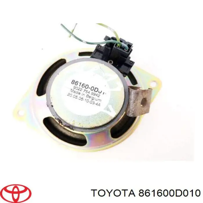 861600D010 Toyota Динамік "торпедо"