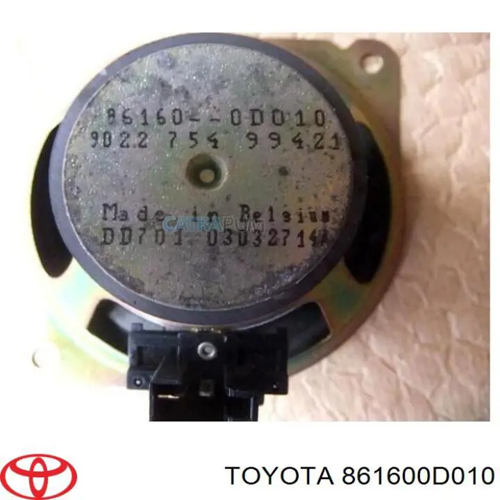 Динамік "торпедо" Toyota 861600D010 ціна, від  USD