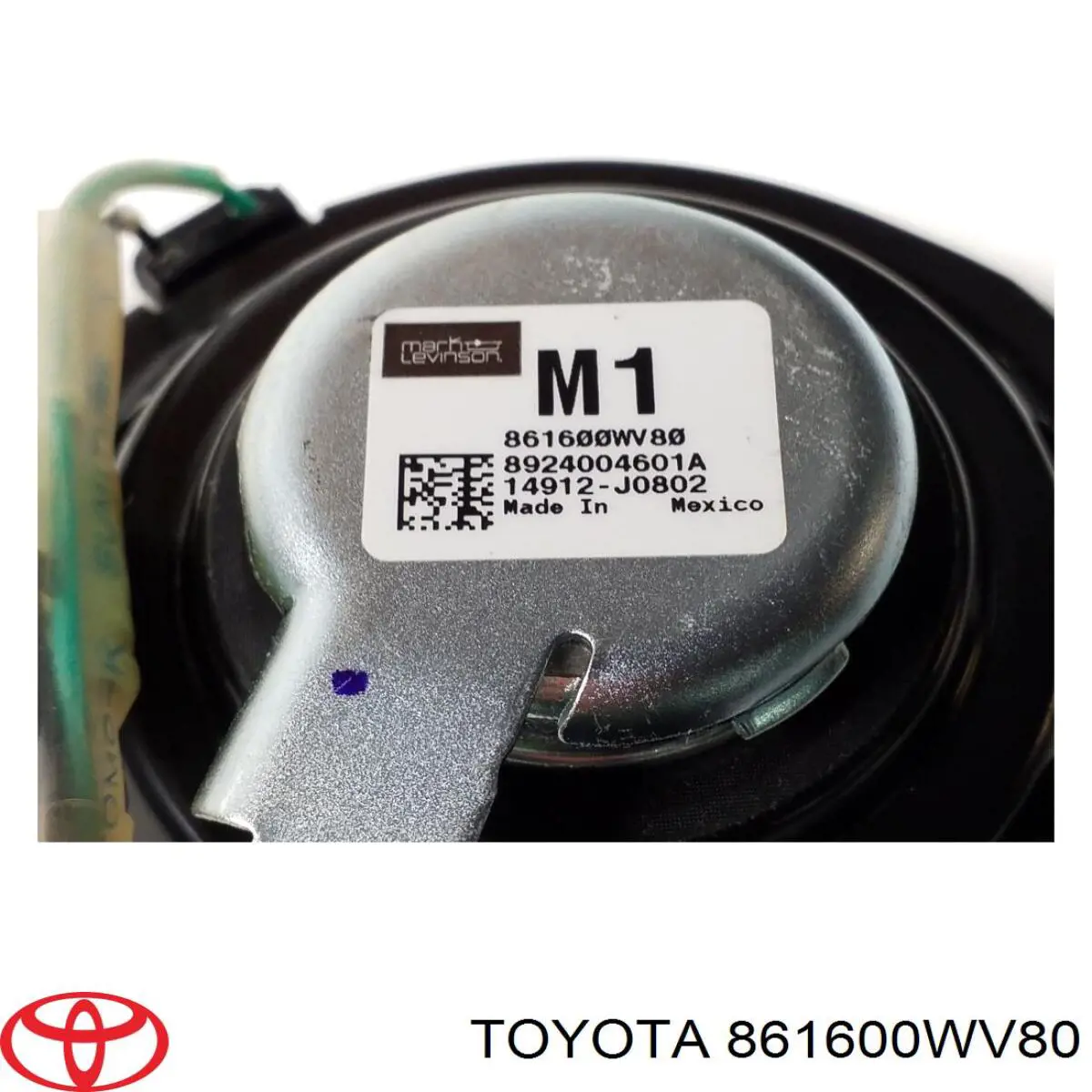 Динамік "торпедо" Toyota 861600WV80 ціна, від 30.68 USD
