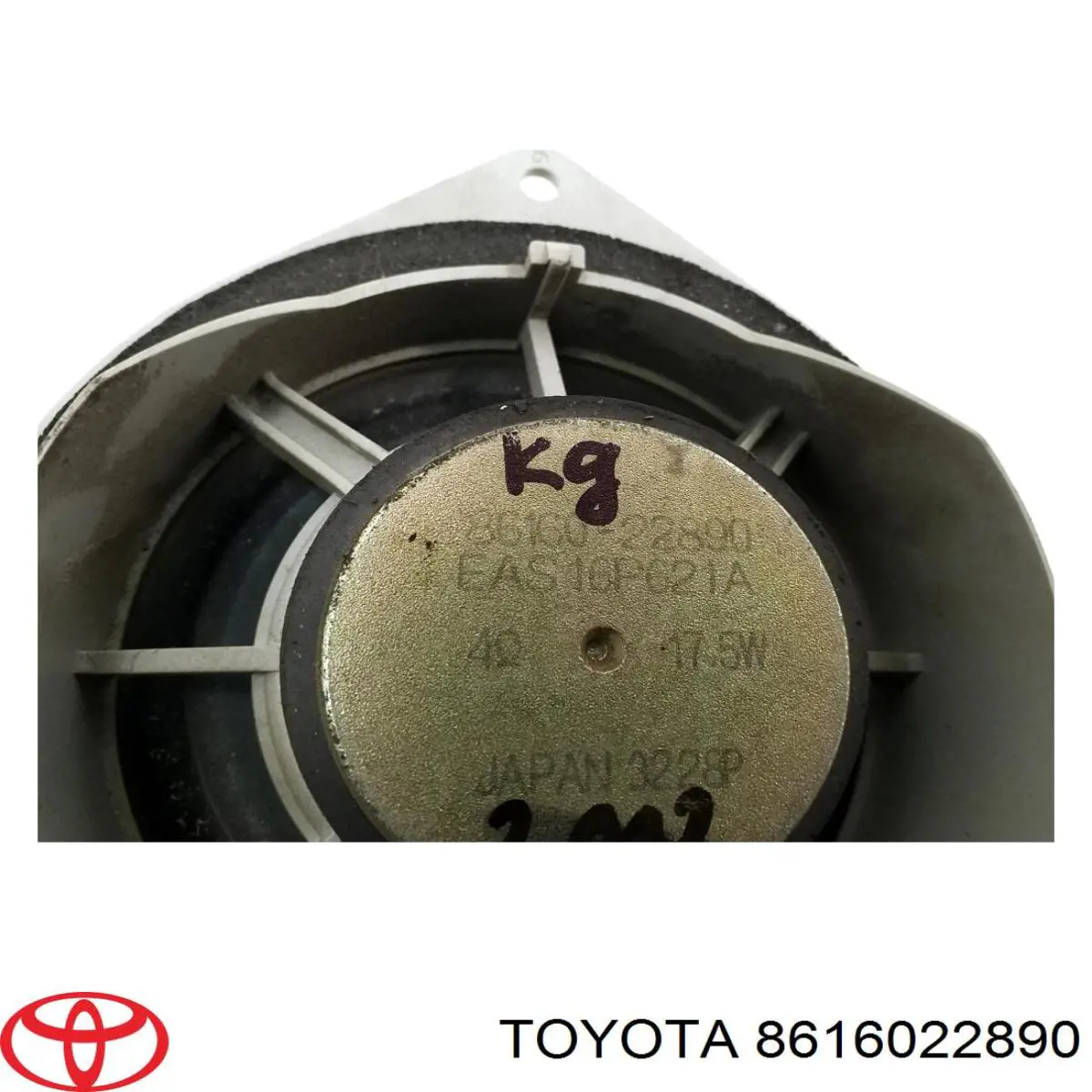 Динамік передньої двері Toyota 8616022890 ціна, від 11.29 USD