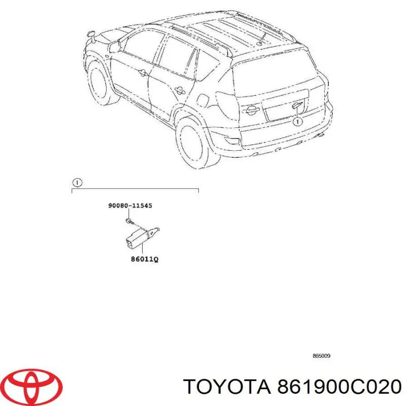 861900C020 Toyota 