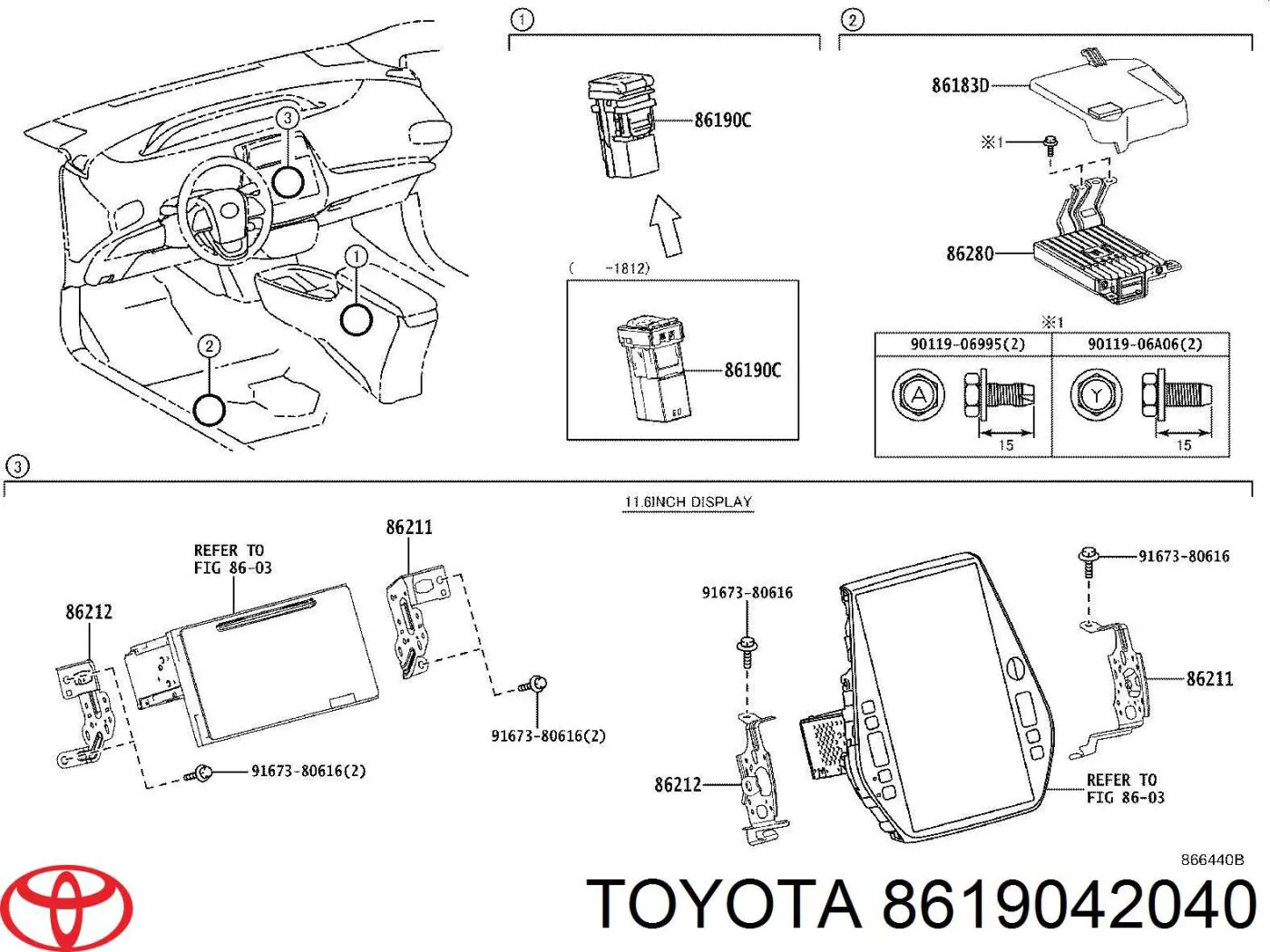 8619042040 Toyota 