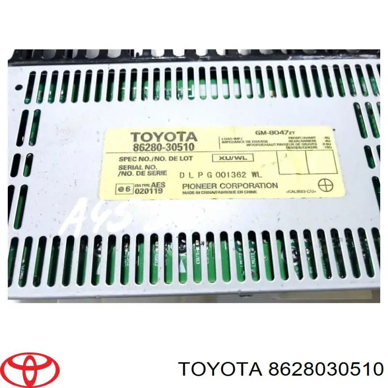 Купити 8628030510 Toyota Підсилювач звуку аудіосистеми