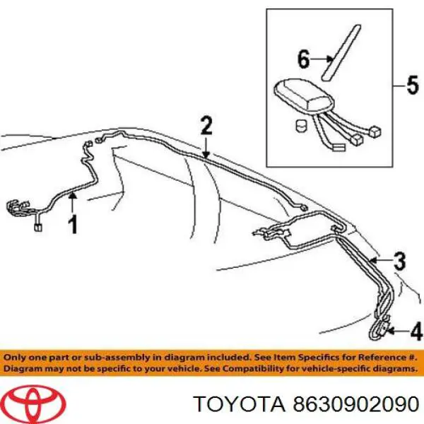 Купити 8630902090 Toyota 