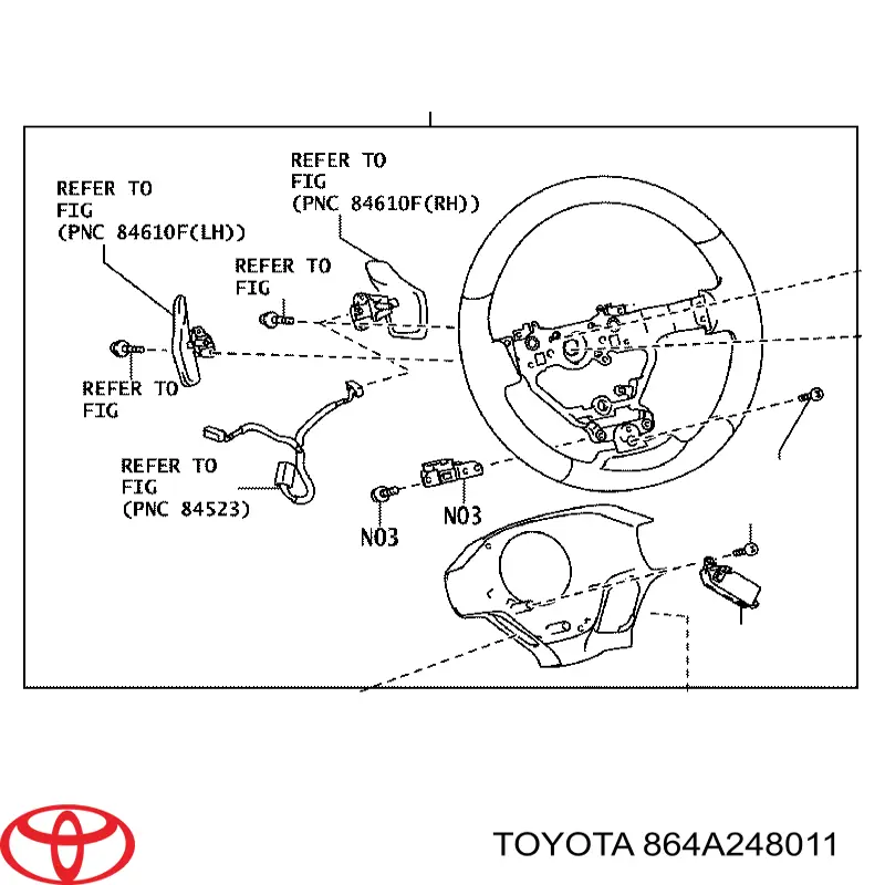  Toyota 864A248011 ціна, від 152.00 USD