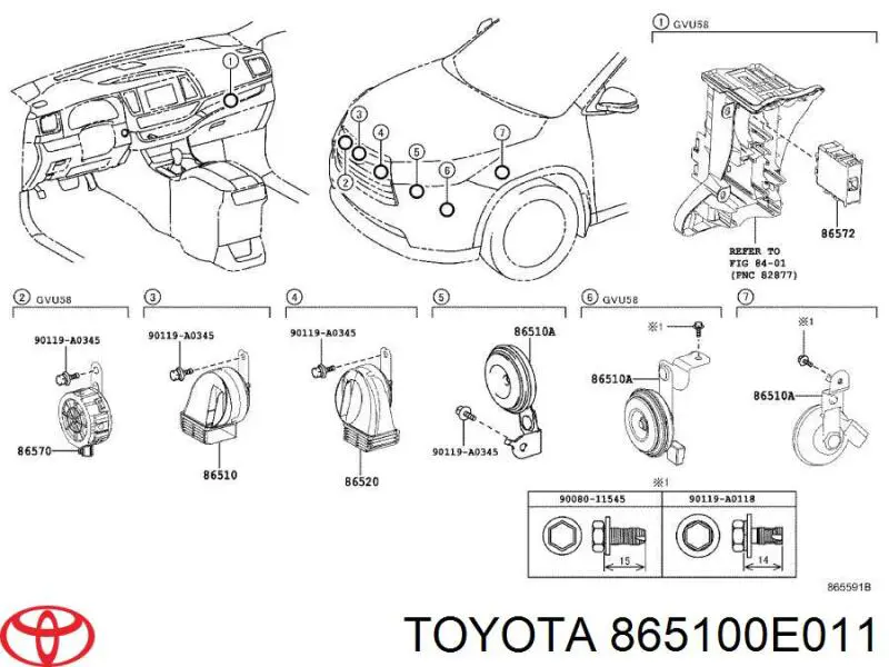  Toyota 865100E011 ціна, від 5.07 USD