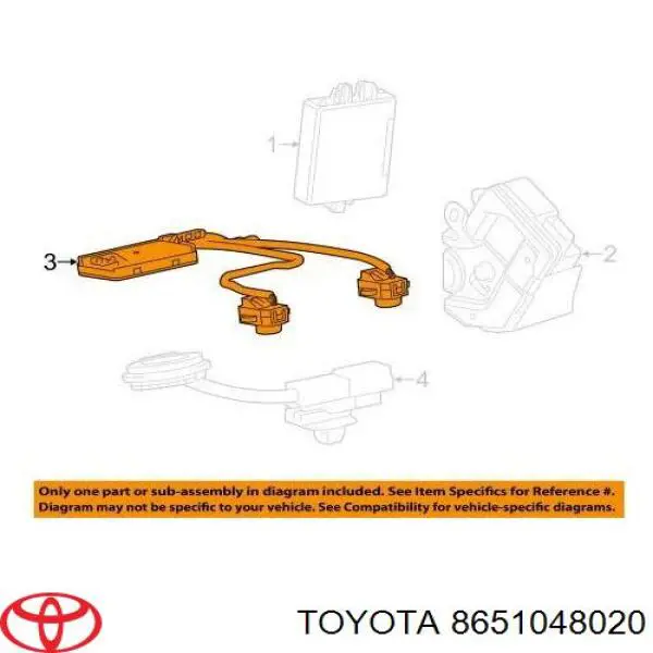 Купити 8651048020 Toyota 