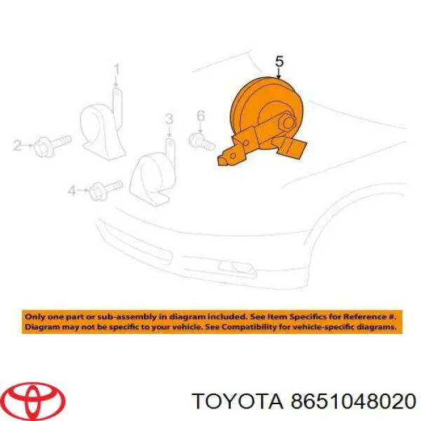  Toyota 8651048020 ціна, від 6.37 USD