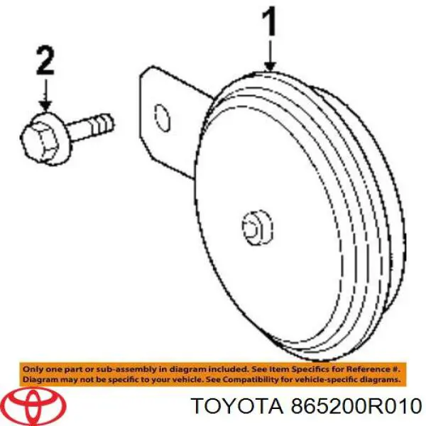 Купити 865200R010 Toyota 