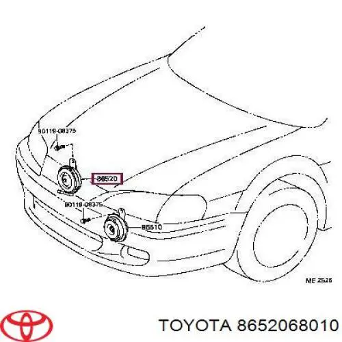 8652068010 Toyota 