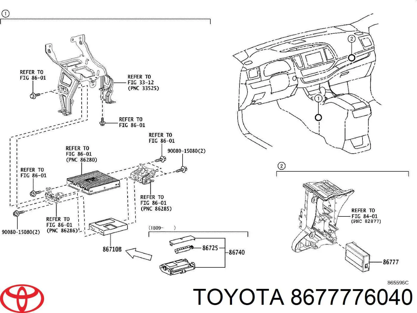 Toyota 8677776040 ціна, від 31.04 USD