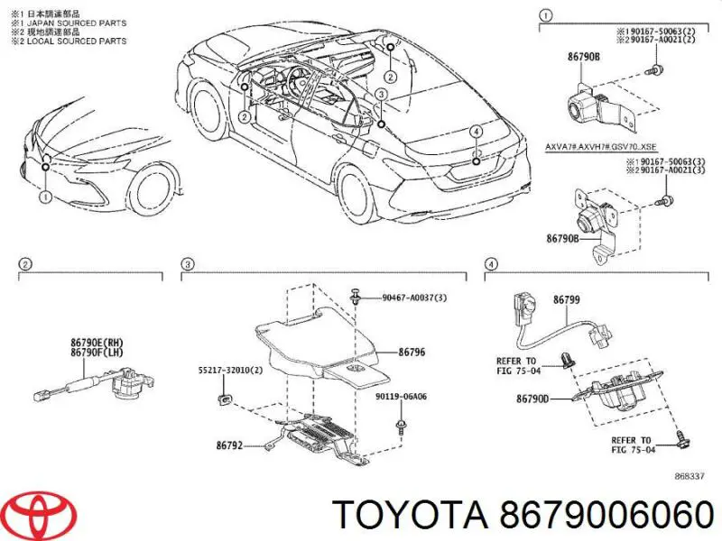  8679006060 Toyota