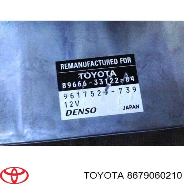 Купити 8679060210 Toyota Камера системи забезпечення видимості