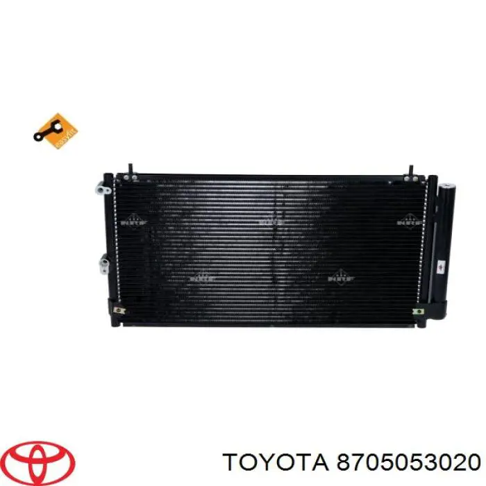 Радіатор кондиціонера 9200113 Opel