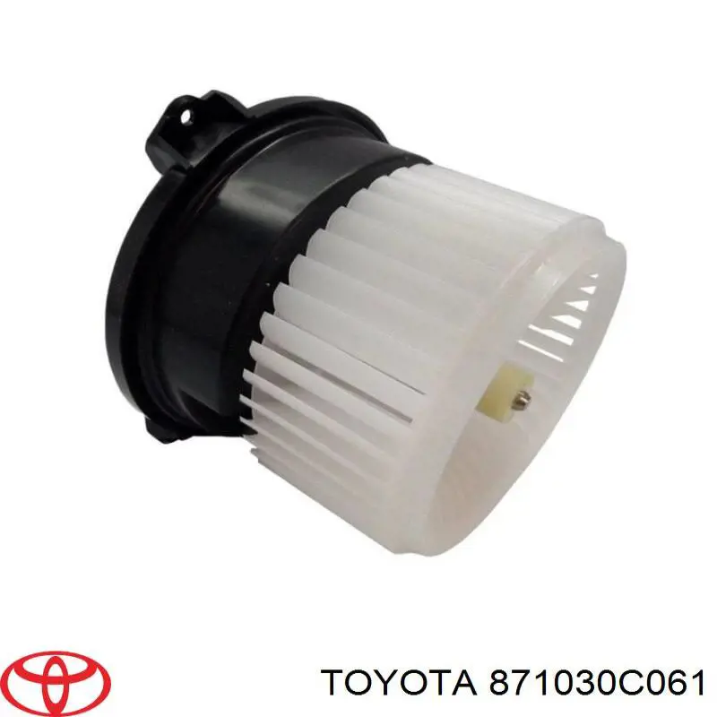 Купити 871030C061 Toyota Двигун вентилятора пічки (опалювача салону), задній