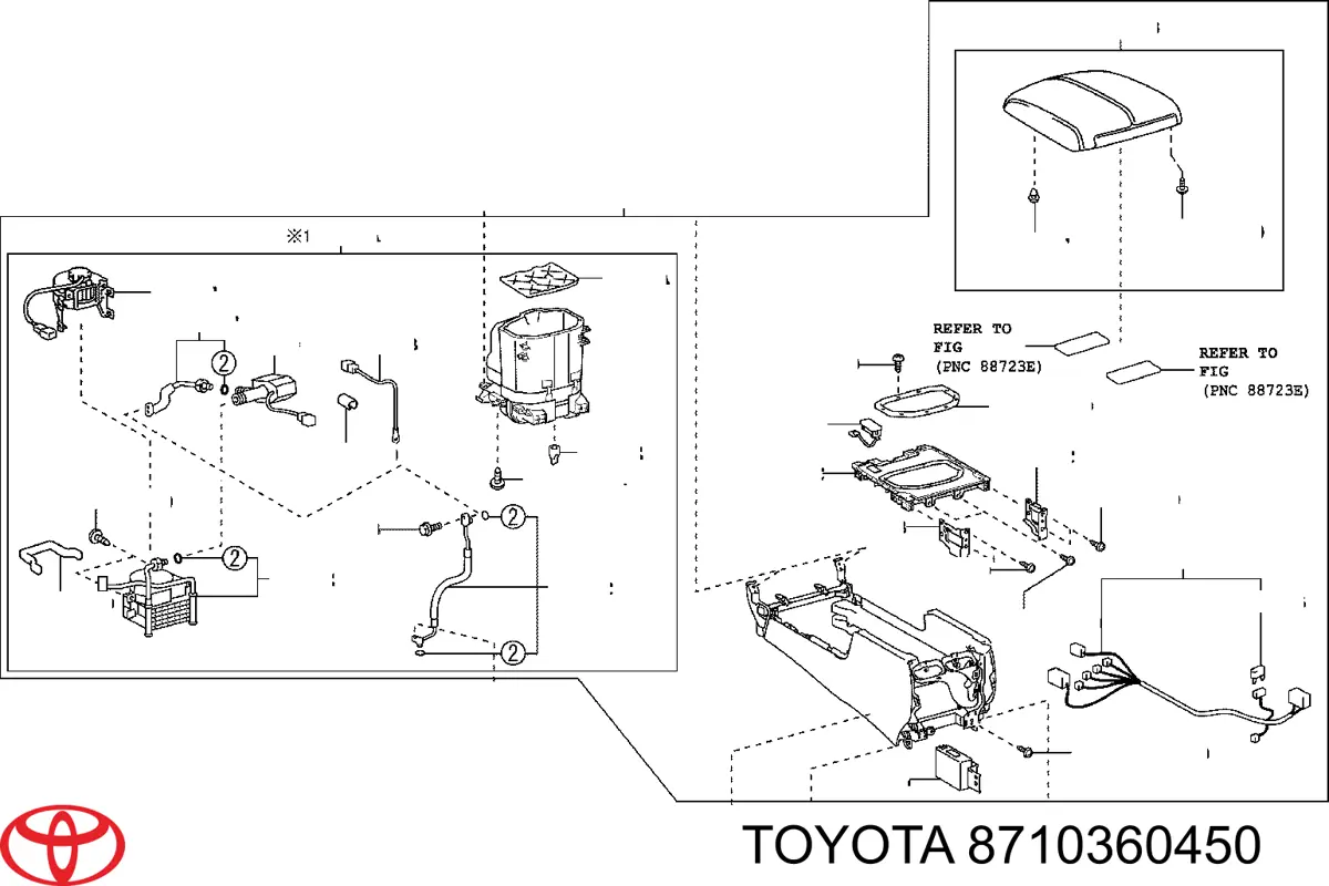 Двигун вентилятора пічки (обігрівача салону) Toyota 8710360450 ціна, від  USD
