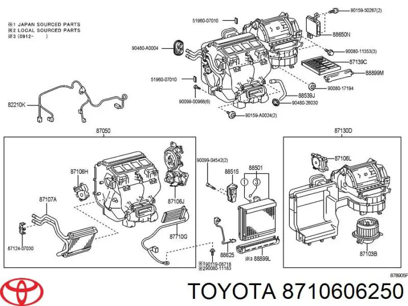 8710606250 Toyota 