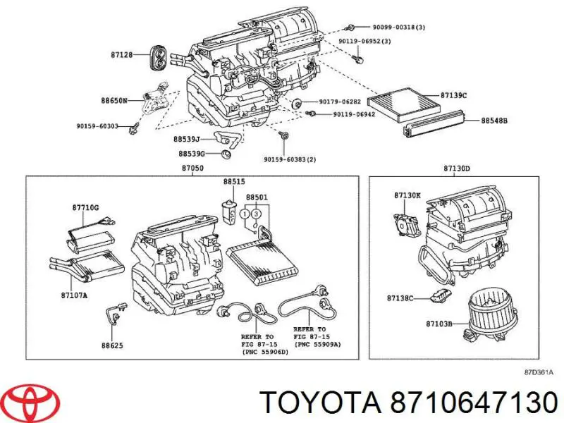  Toyota 8710647130 ціна, від 16.87 USD