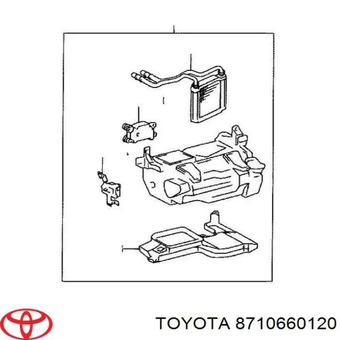 Двигун заслінки печі Toyota 8710660120 ціна, від 63.35 USD