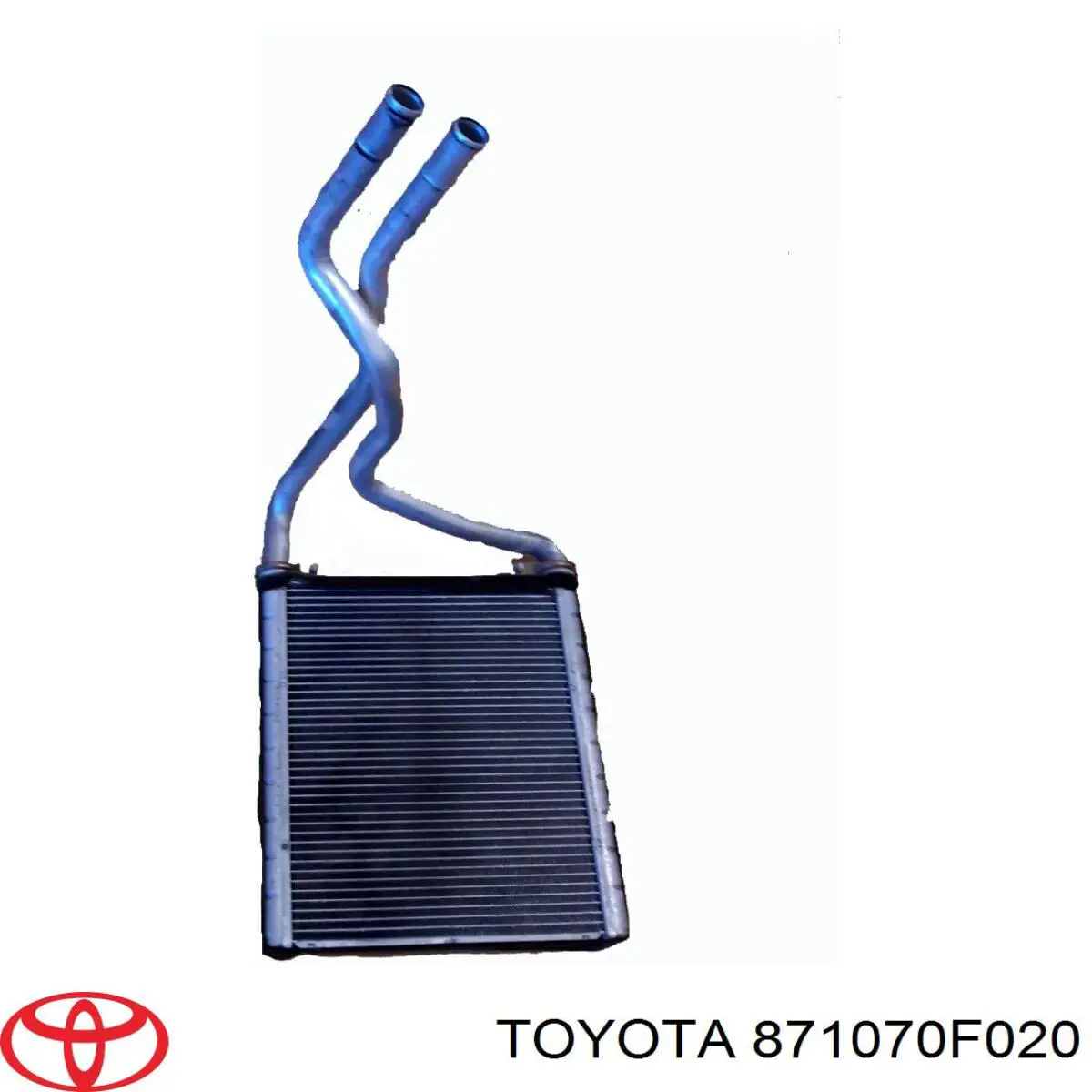 871070F020 Toyota радіатор пічки (обігрівача)