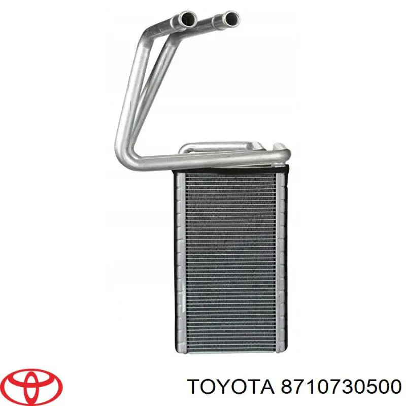 Радіатор пічки (обігрівача) Toyota 8710730500 ціна, від 45.61 USD