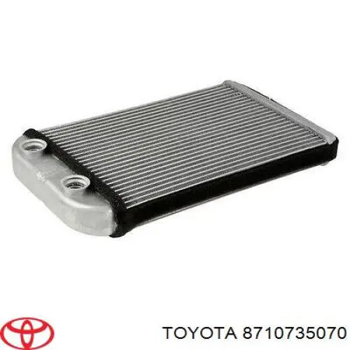 8710735070 Toyota радіатор пічки (обігрівача)