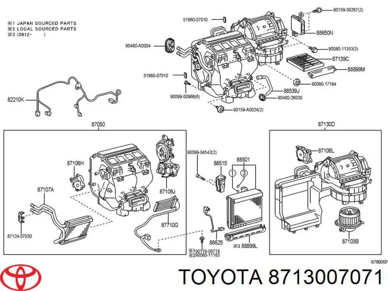8713007071 Toyota 