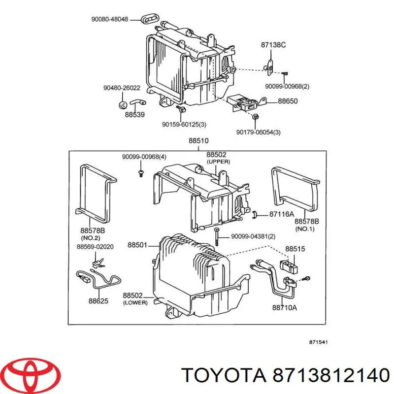 8713812140 Toyota 