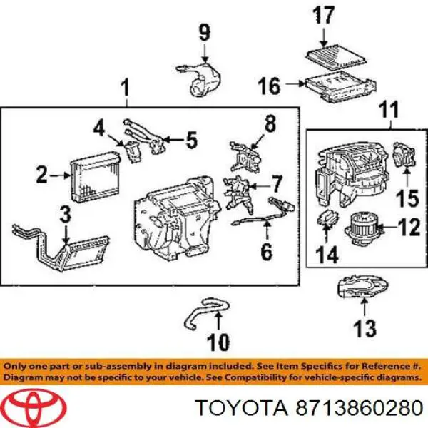 8713860280 Toyota втулка стабілізатора переднього