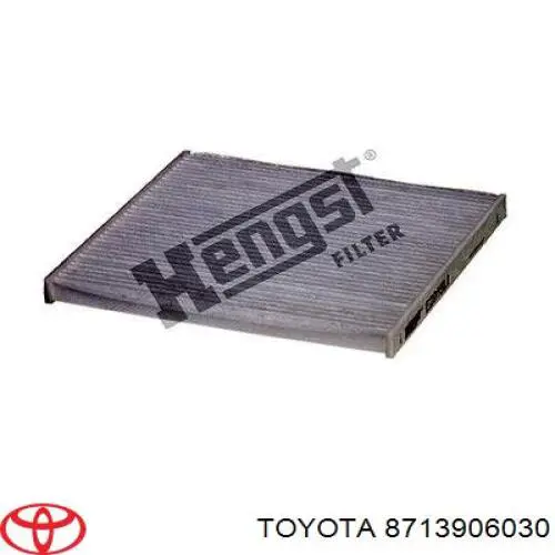 Фільтр повітряний обігрівача Toyota 8713906030 ціна, від 4.38 USD