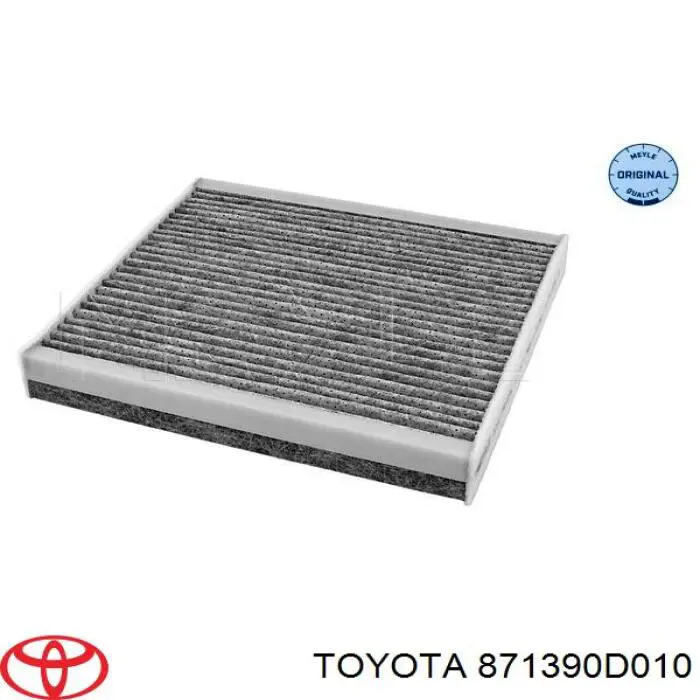 Фільтр повітряний обігрівача Toyota 871390D010 ціна, від 5.05 USD