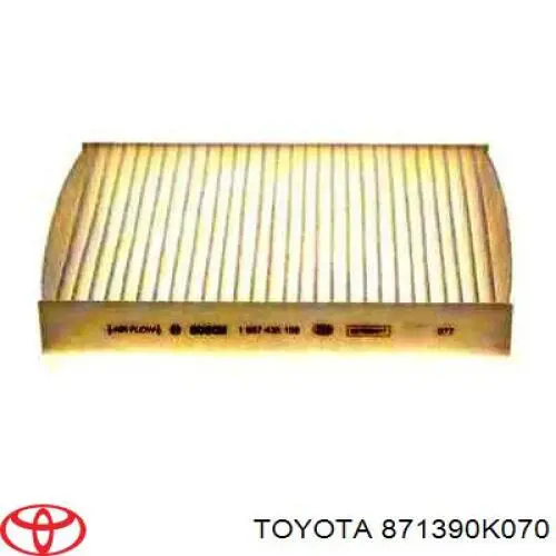 871390K070 Toyota фільтр салону