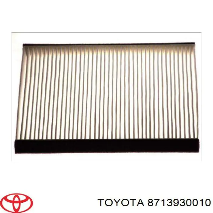 Фільтр повітряний обігрівача Toyota 8713930010 ціна, від 6.25 USD