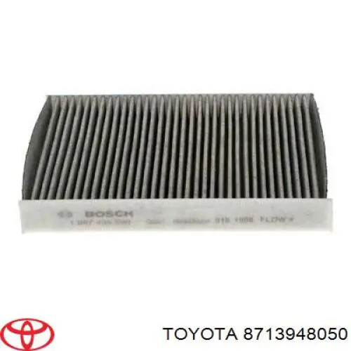 Фільтр повітряний обігрівача Toyota 8713948050 ціна, від 7.99 USD